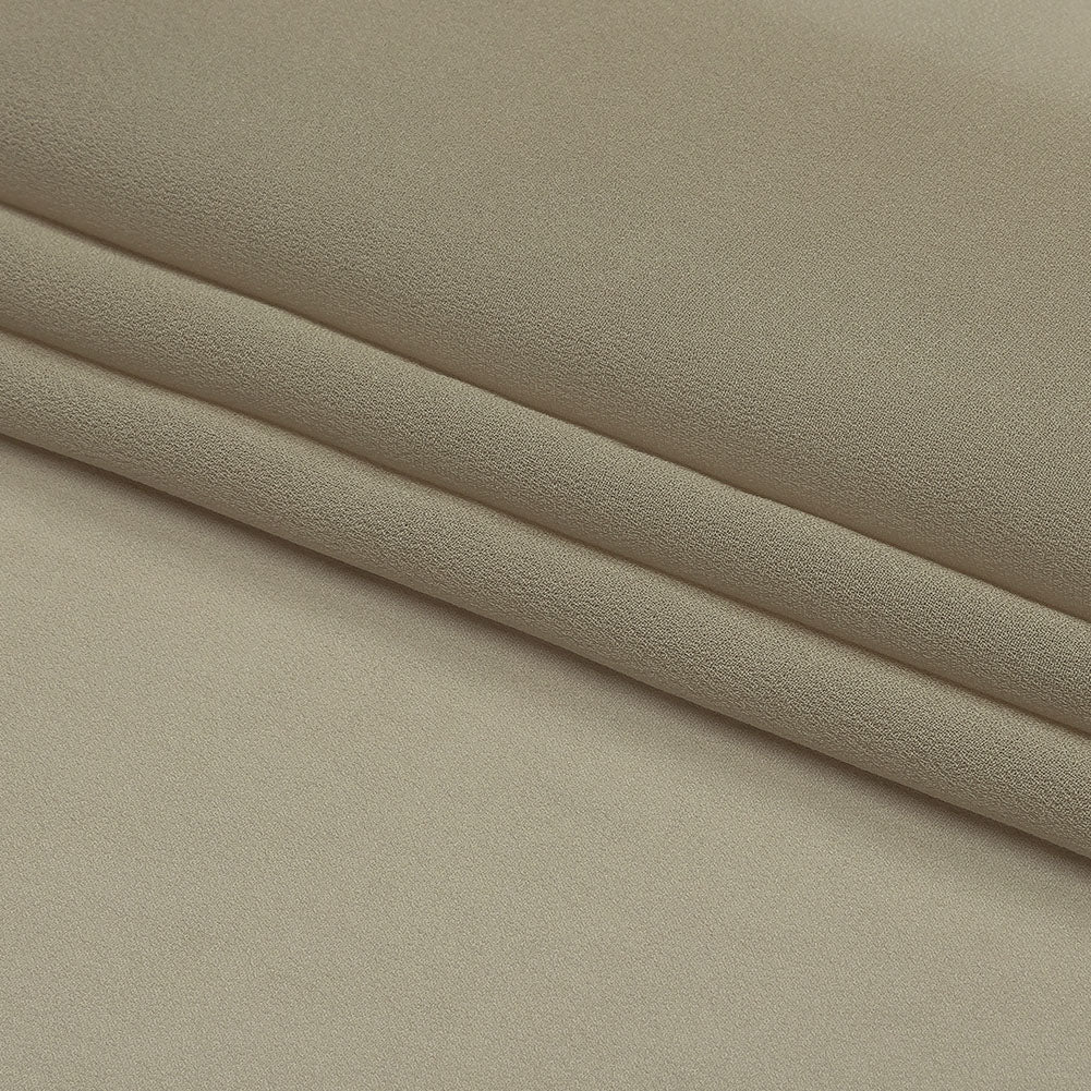 Famous Australian Designer Fog Viscose Georgette - Folded