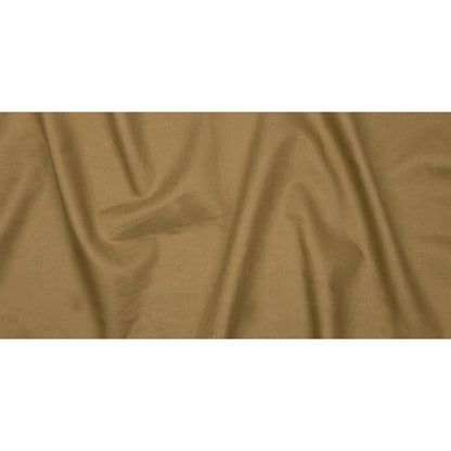 Famous Australian Designer Khaki Medium Weight Linen Woven with White Fused Backing Full