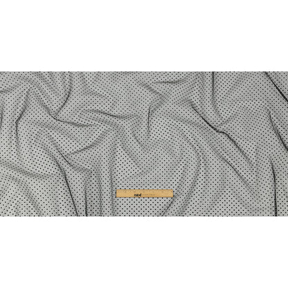 Famous Australian Designer Moondrop Grapes Flocked Polka Dotted Point D'esprit Full