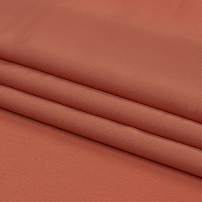 Famous Australian Designer Rosewood Polyester Crepe de Chine Folded