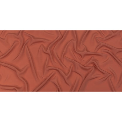 Famous Australian Designer Rosewood Polyester Crepe de Chine Full