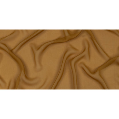 Famous Australian Designer Butterscotch Viscose Georgette Lining Full