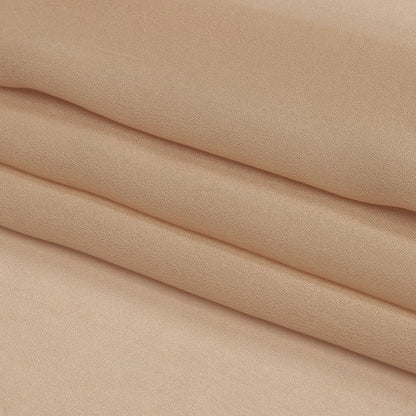 Famous Australian Designer Dusty Peach Viscose Georgette Full