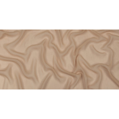 Famous Australian Designer Dusty Peach Viscose Georgette Drape