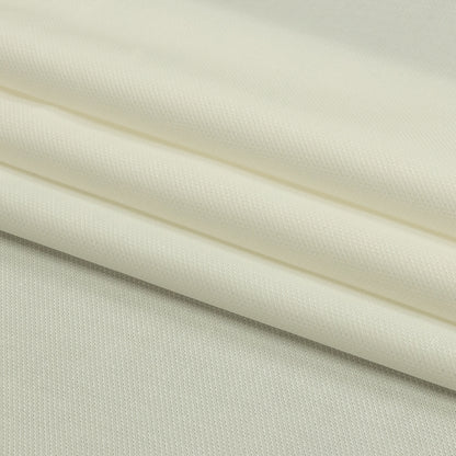 Famous Australian Designer Snow White Cotton Pique Folded