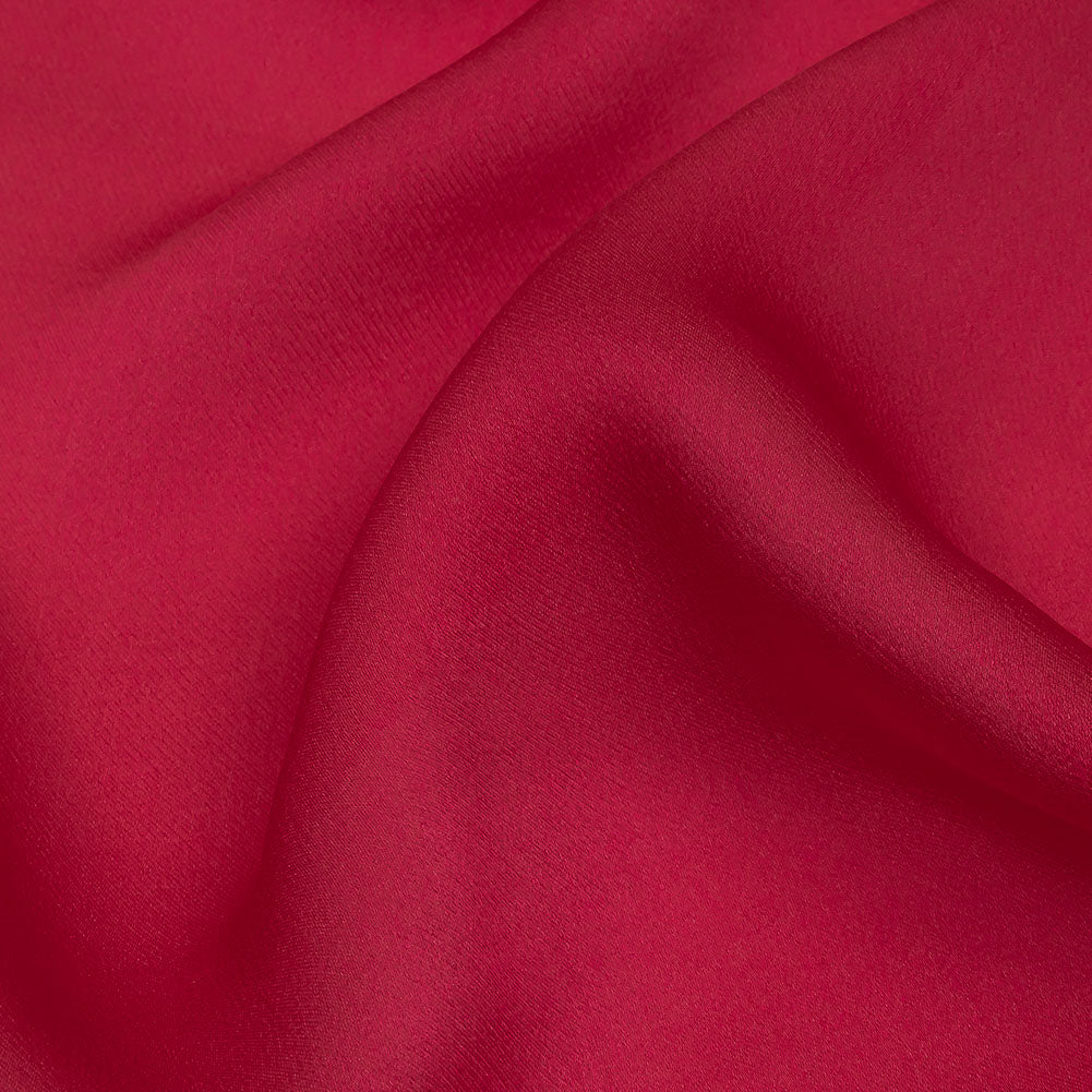 Satin-Faced Silk Chiffon - Hot Pink - Famous Australian Designer Folded