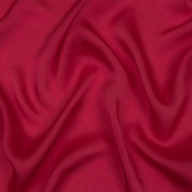 Satin-Faced Silk Chiffon - Hot Pink - Famous Australian Designer