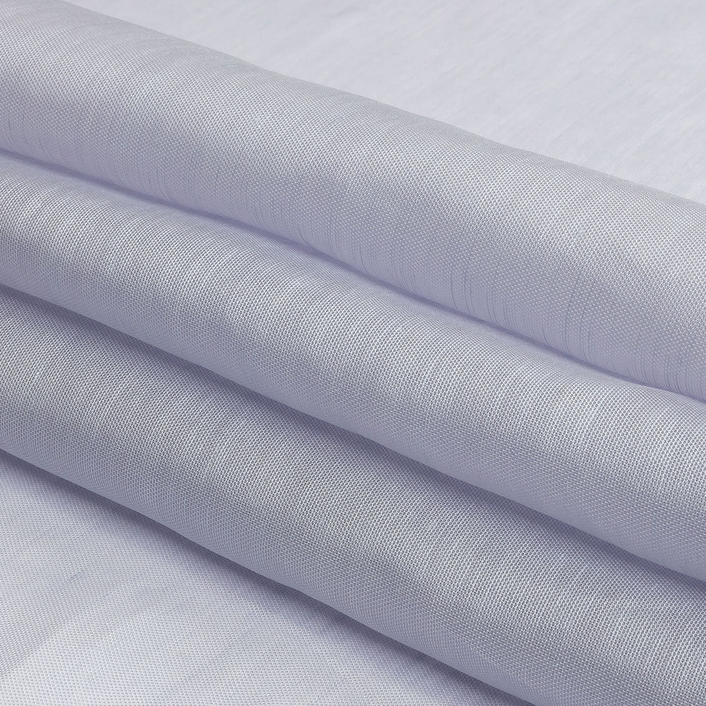 Famous Australian Designer Thistle Linen and Silk Scrim Folded