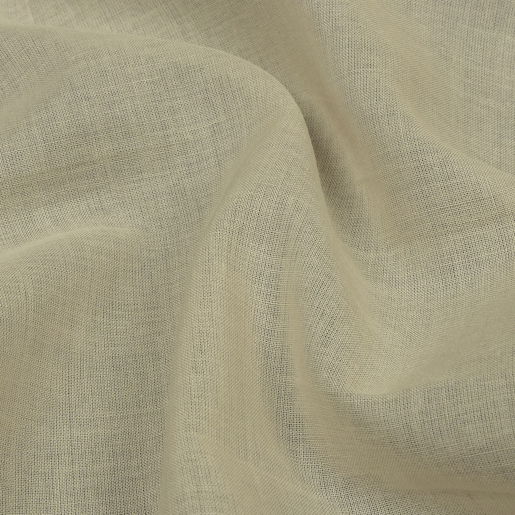 Famous Australian Designer Cream Cotton Voile Folded