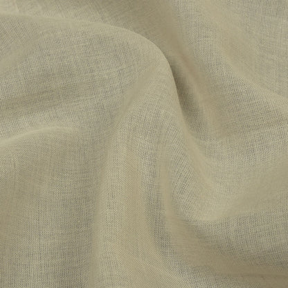 Famous Australian Designer Cream Cotton Voile Folded