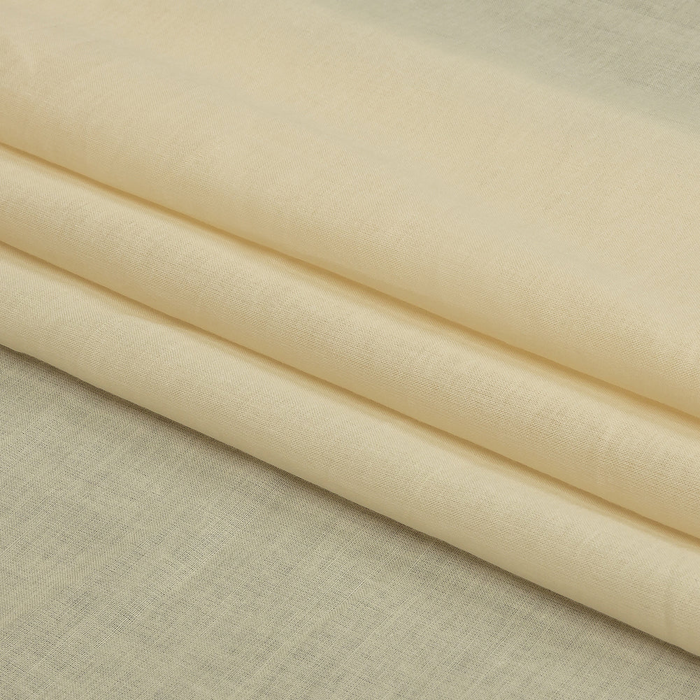 Famous Australian Designer Cream Cotton Voile Full