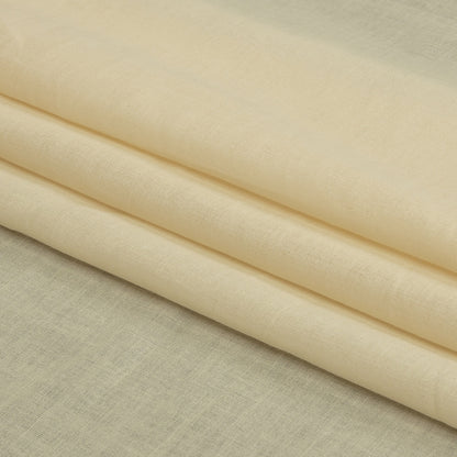 Famous Australian Designer Cream Cotton Voile Full
