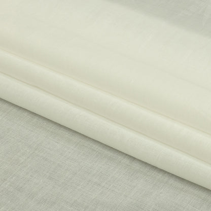 Famous Australian Designer Natural Cotton Voile Folded