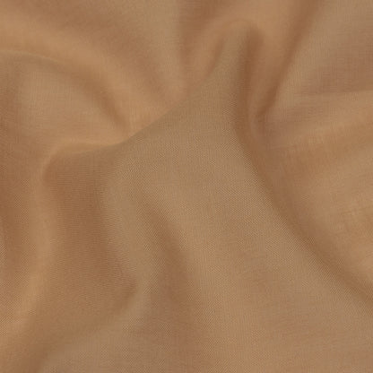 Famous Australian Designer Taupe Cotton Voile Folded