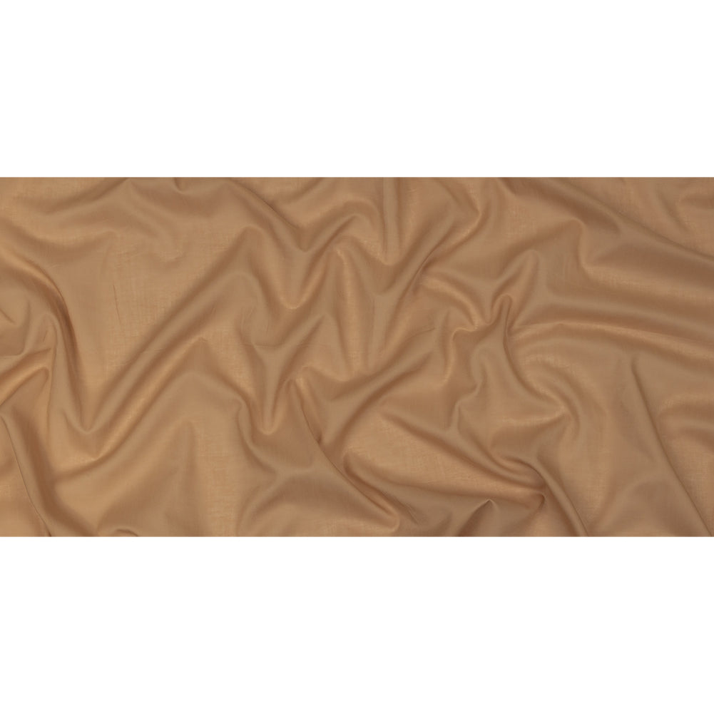 Famous Australian Designer Taupe Cotton Voile Drape