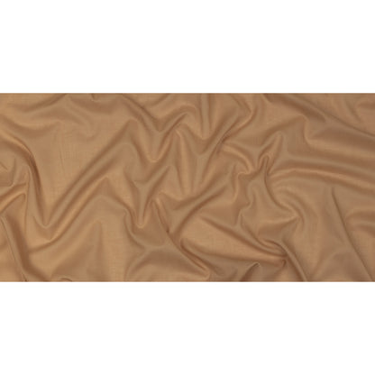 Famous Australian Designer Taupe Cotton Voile Drape