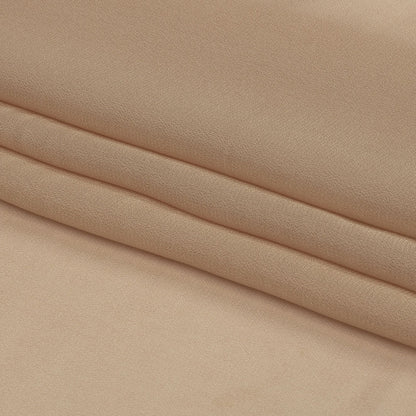 Famous Australian Designer Nude Viscose Georgette Folded