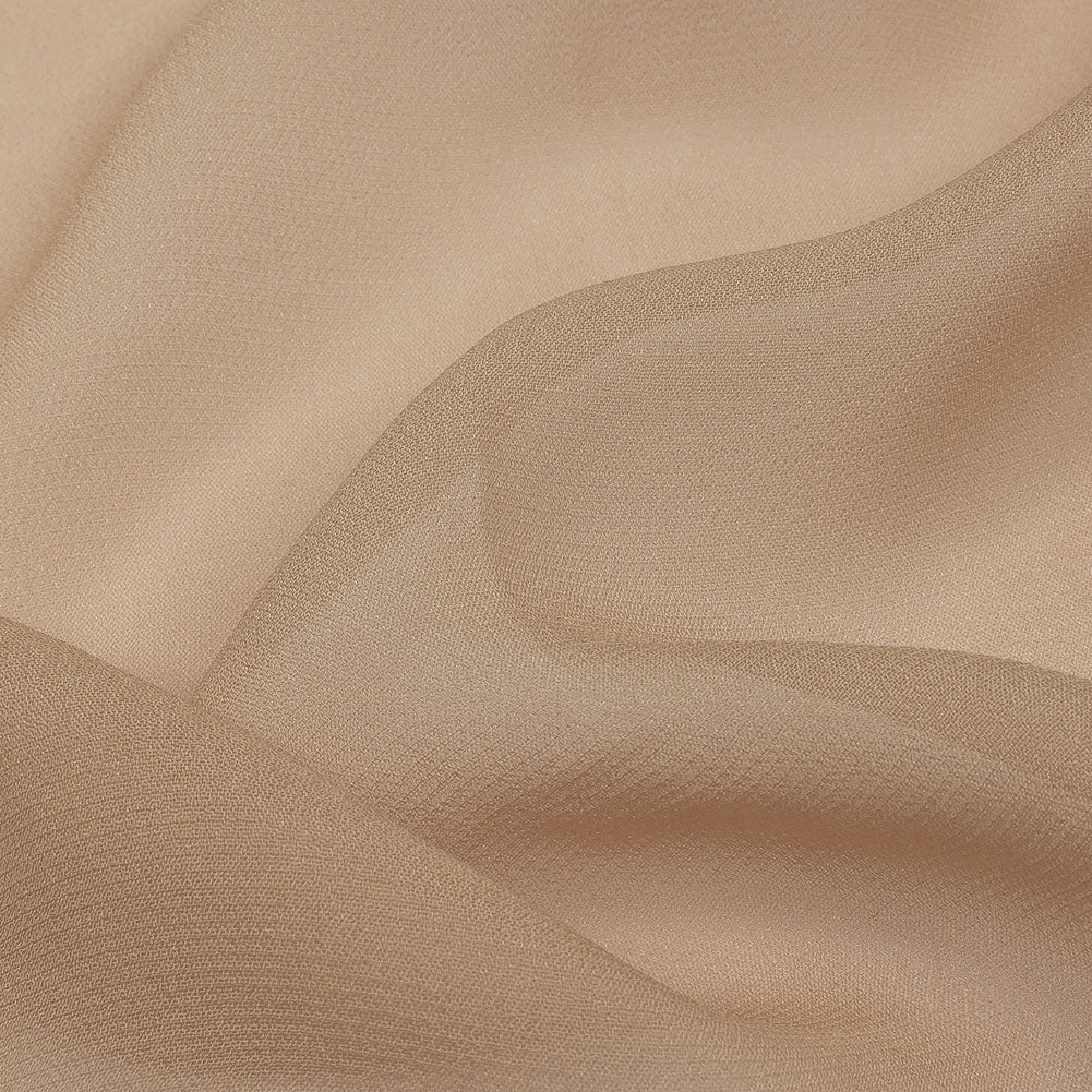 Famous Australian Designer Nude Viscose Georgette Detail