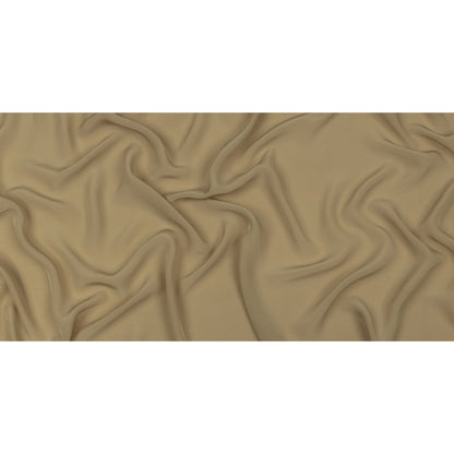 Famous Australian Designer Beige Viscose Crepe de Chine Lining Full