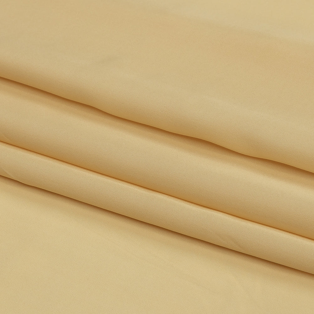 Famous Australian Designer Peach Viscose Crepe de Chine Lining Folded