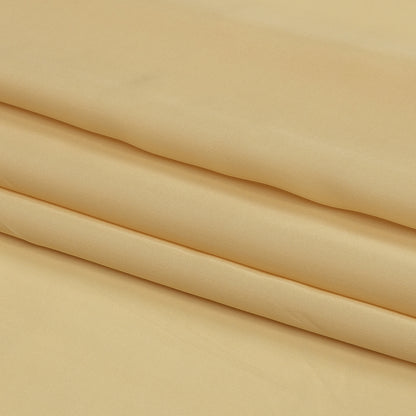 Famous Australian Designer Peach Viscose Crepe de Chine Lining Folded