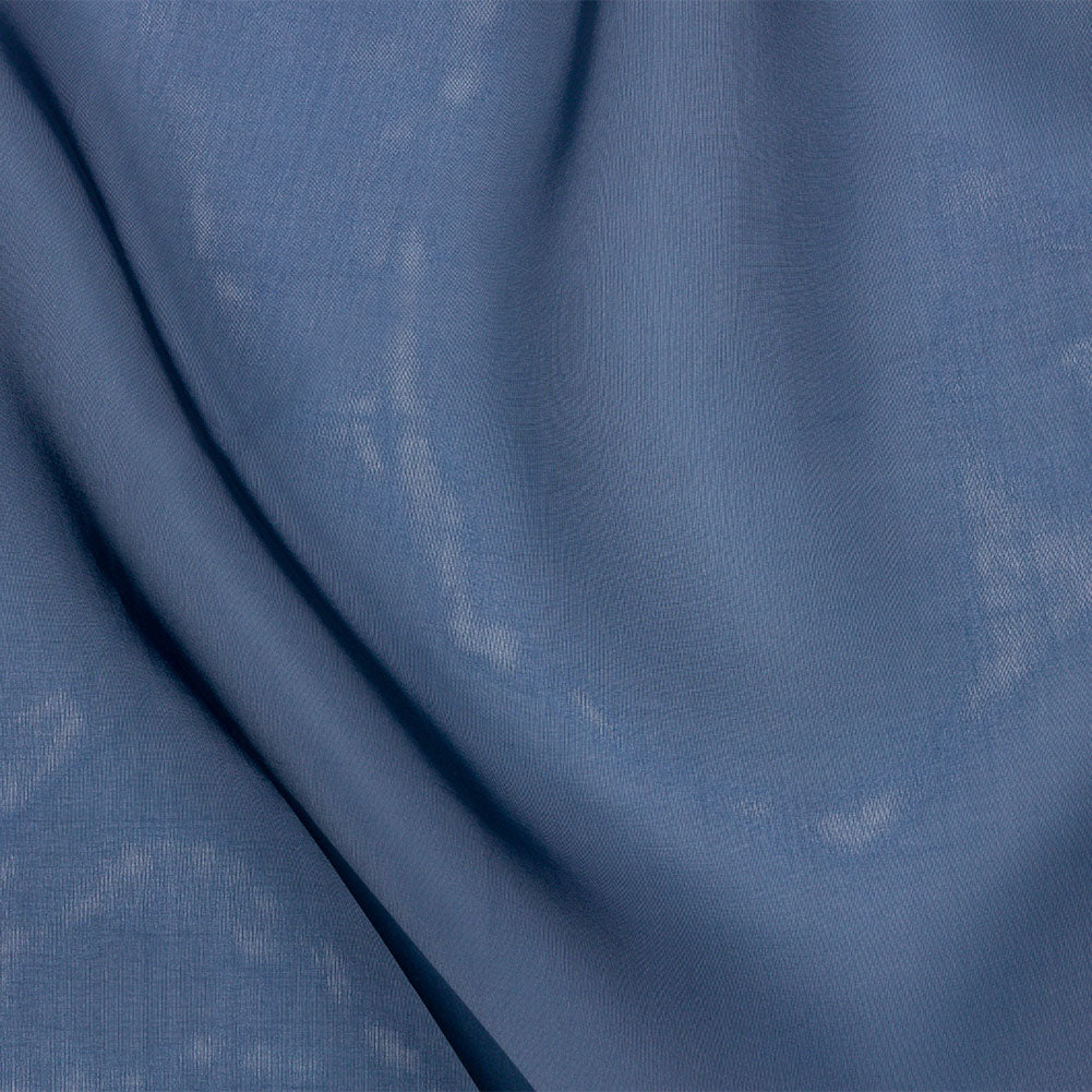 Famous Australian Designer Navy Silk Organza