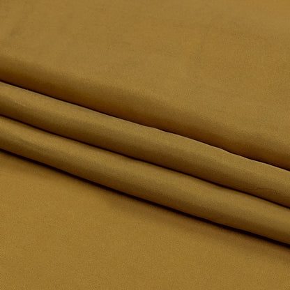 Famous Australian Designer Mustard Washed Silk Habotai Full