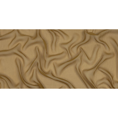 Famous Australian Designer Dijon Crinkled Silk Chiffon Full