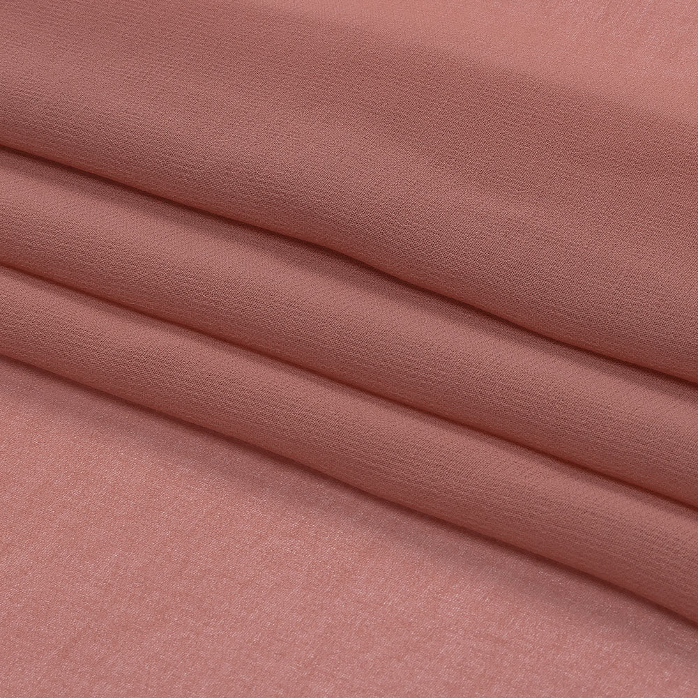 Famous Australian Designer Rose Polyester Georgette Folded