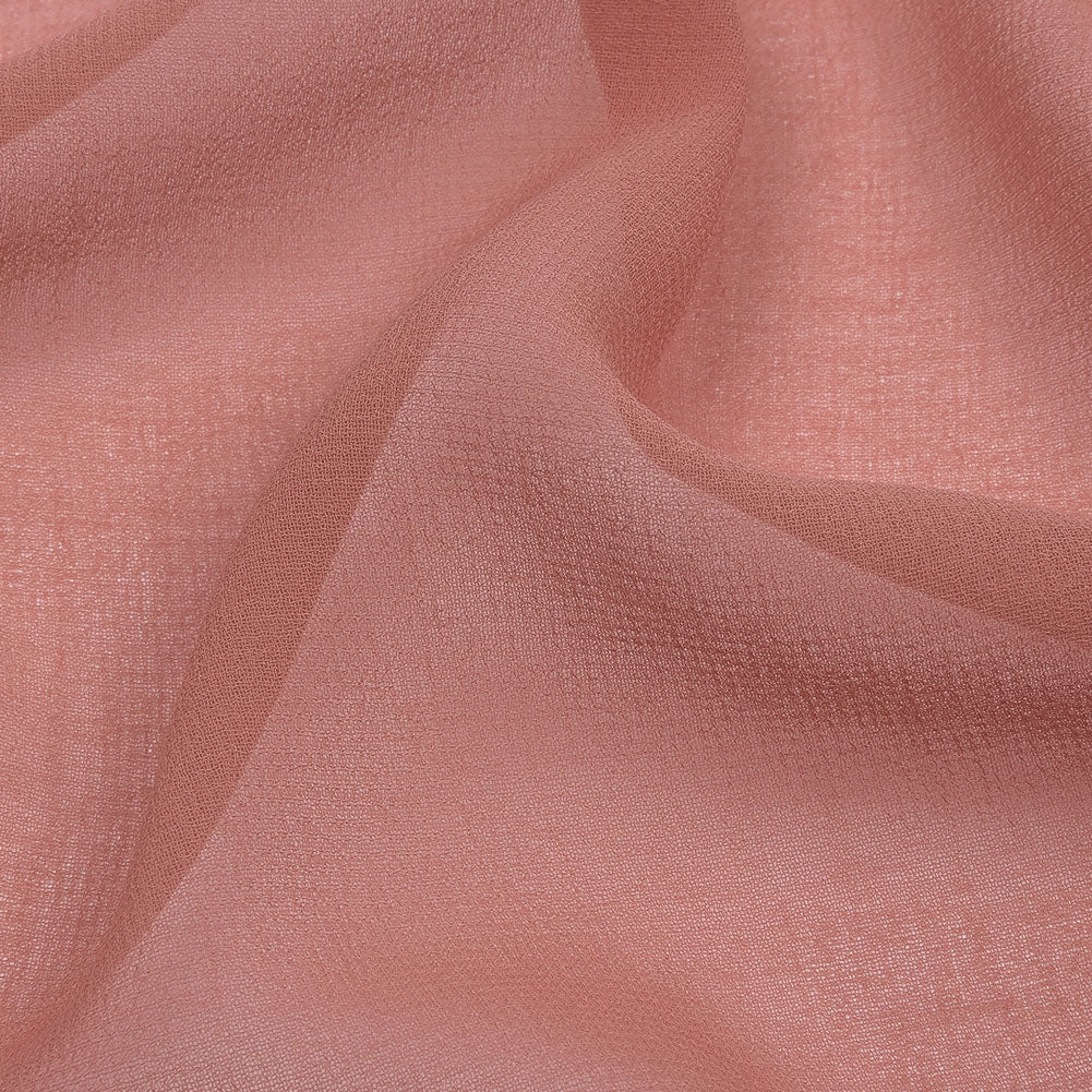 Famous Australian Designer Rose Polyester Georgette Detail