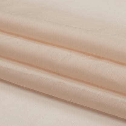 Famous Australian Designer Blush Silk and Viscose Voile Folded