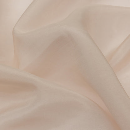 Famous Australian Designer Blush Silk and Viscose Voile Detail