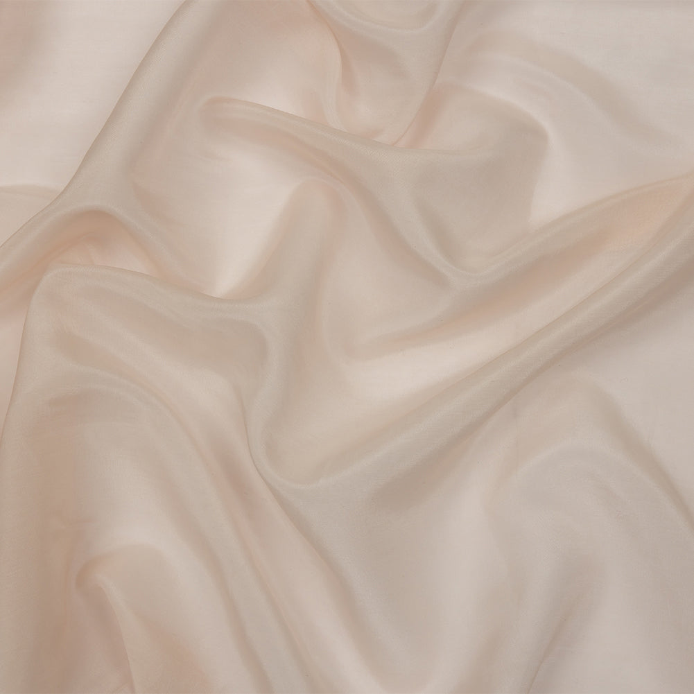 Famous Australian Designer Blush Silk and Viscose Voile