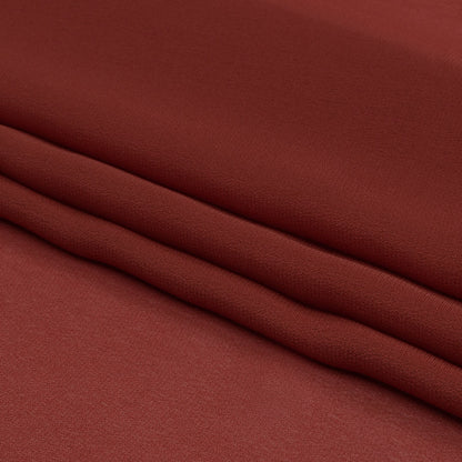 Famous Australian Designer Barn Red Viscose Georgette Full
