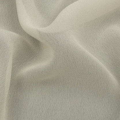 Famous Australian Designer Cloud Cream Viscose Georgette Detail