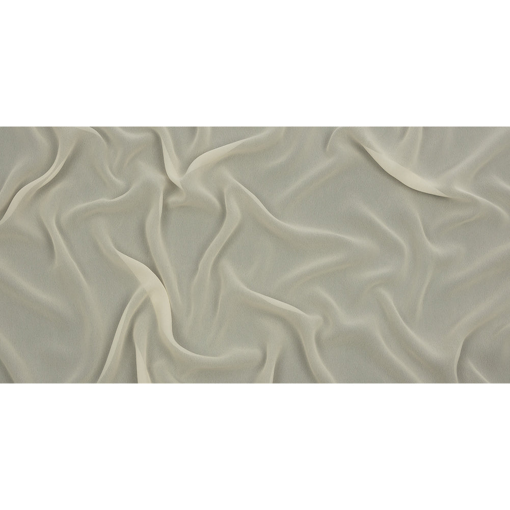 Famous Australian Designer Cloud Cream Viscose Georgette Full