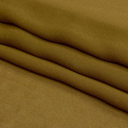 Famous Australian Designer Cumin Viscose Georgette Folded