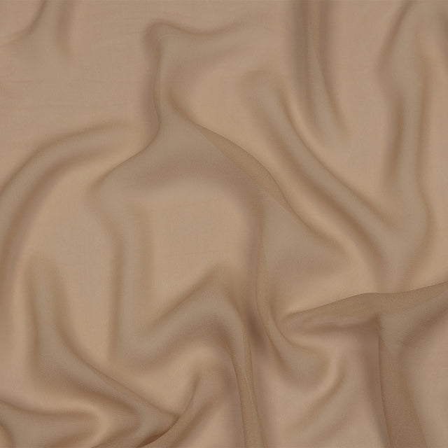 Famous Australian Designer Sand Viscose Georgette