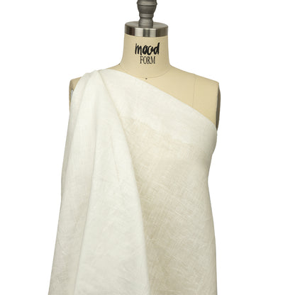 Famous Australian Designer Snow White Lightweight Linen Woven Drape