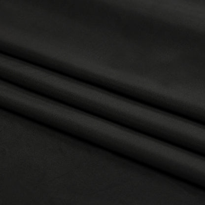 Famous Australian Designer Black Onyx Stretch Polyester Jersey Folded