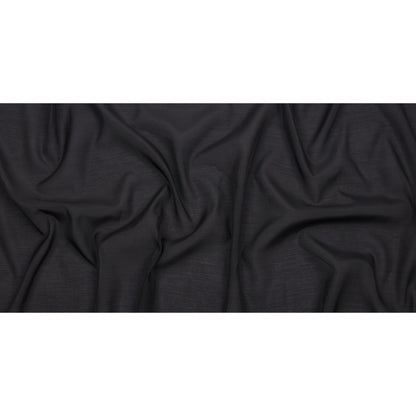 Famous Australian Designer Black Polyester Organza Full