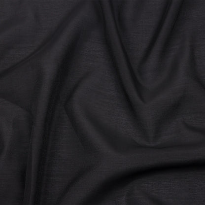 Famous Australian Designer Black Polyester Organza