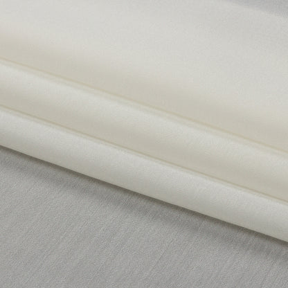 Famous Australian Designer Off White Polyester Organza Folded