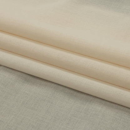 Famous Australian Designer Pinkish Ivory Cotton Voile Folded