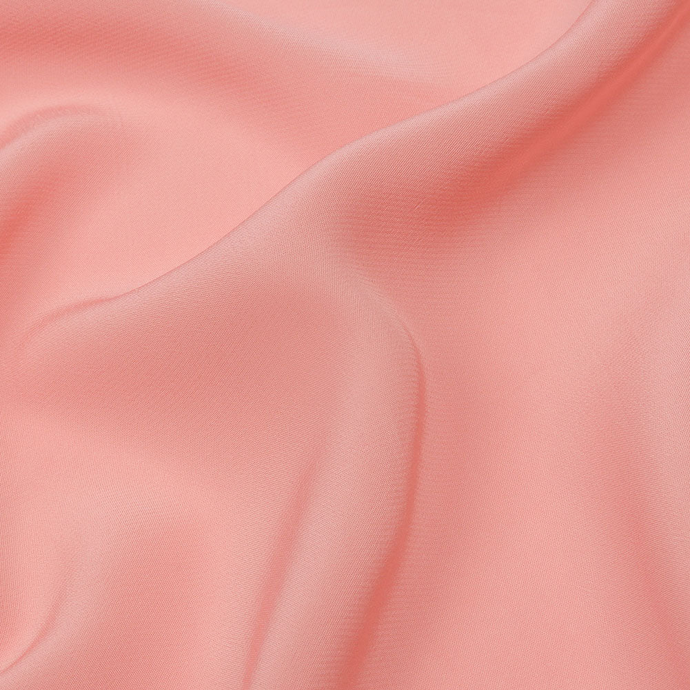 Famous Australian Designer Pink Viscose Crepe de Chine Detail