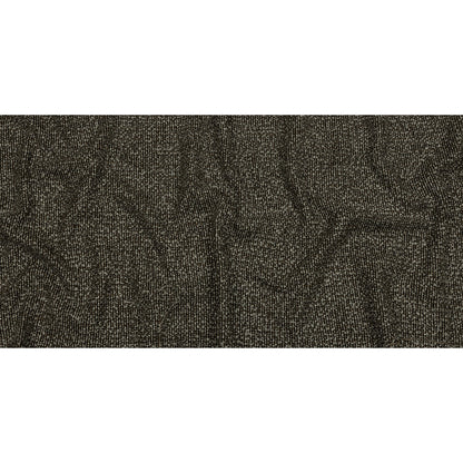 Famous Designer White, Brown and Taupe Striped Blended Wool Knit Boucle Full