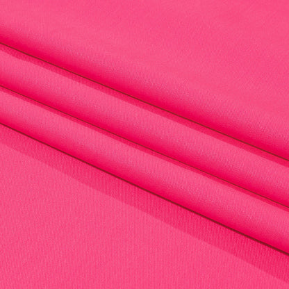 Italian Hi-Vis Pink Double Face Stretch Super 150 Virgin Wool Twill Suiting