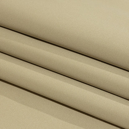Balenciaga Italian Brown Rice Compact Cotton Twill Folded