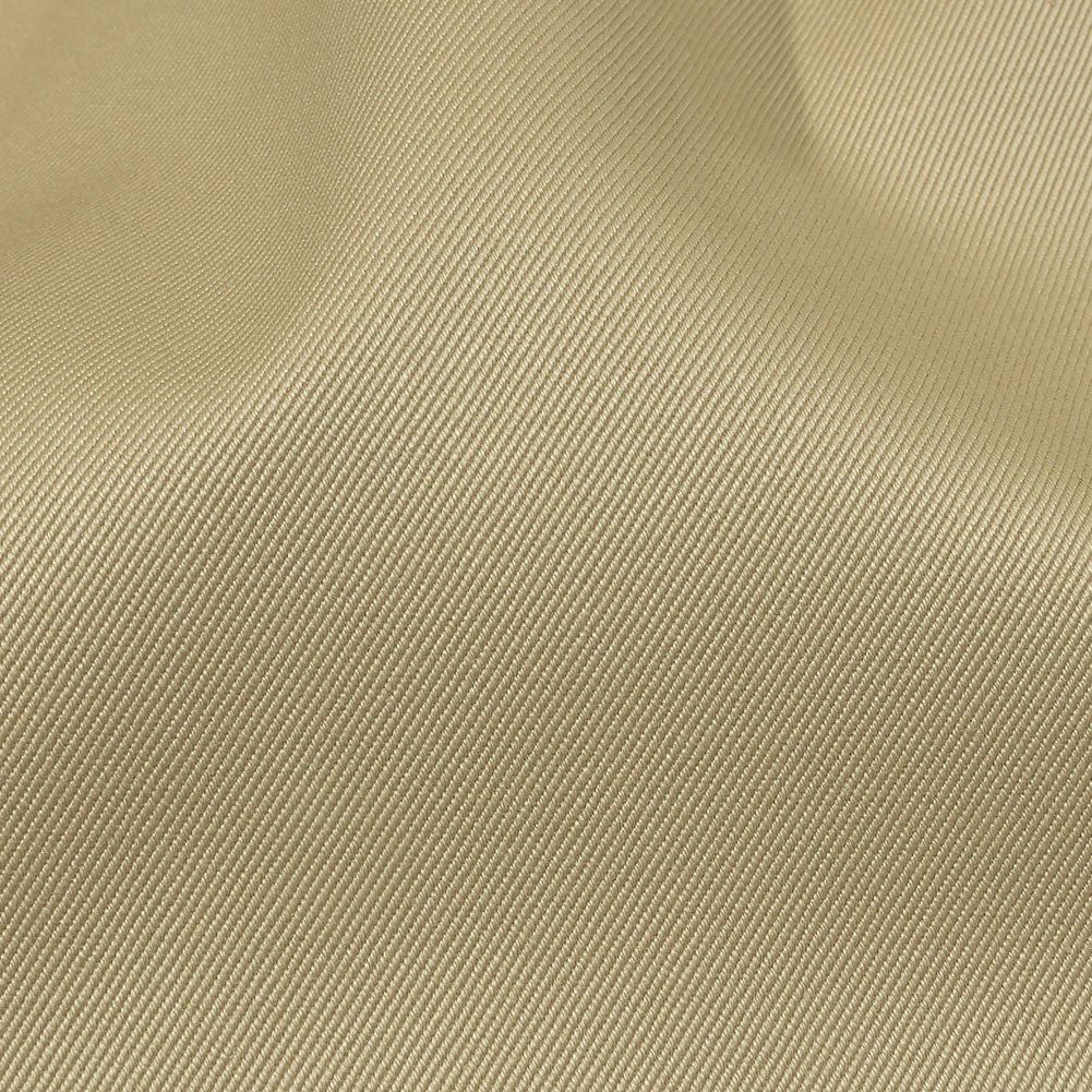 Balenciaga Italian Brown Rice Compact Cotton Twill Detail