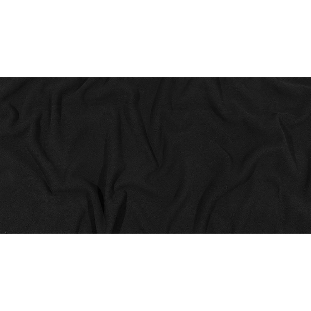 Balenciaga Italian Black Brushed Wool Coating Full